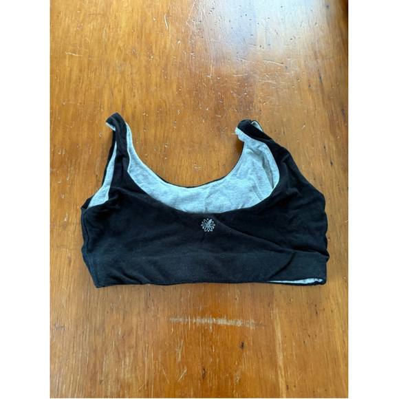 Reversible Sports Bra Black and gray XS - Picture 2 of 3